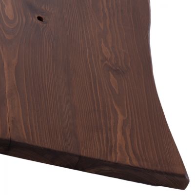 ПОВЪРХНОСТ ОТ МАСИВНА ЕЛХОВА ДЪРВЕСТИНА С РАЗРЯЗКА 140X70X4 ОРЕХ