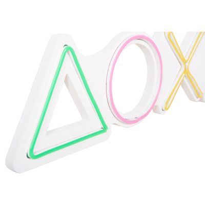 WALL DECORATION ILLUMINATED (LED) HM4652 GAME CONTROLS 57x2x14,5Hcm.