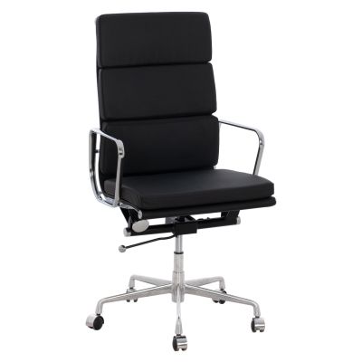 SUPERIOR OFFICE CHAIR WITH BLACK ALUMINUM FRAME HM1172.01 62x70x115 cm.