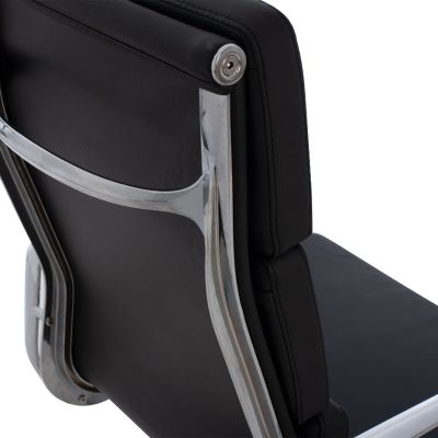 SUPERIOR OFFICE CHAIR WITH BLACK ALUMINUM FRAME HM1172.01 62x70x115 cm.