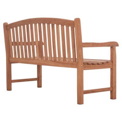 OUTDOOR 3-SEATER BENCH ELENA HM18125 TEAK WOOD--NATURAL COLOR 150x61x95Hcm.