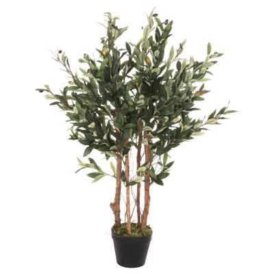 DECORATIVE SYNTHETIC PLANT HM4007 OLIVE TREE IN POT 96H cm.