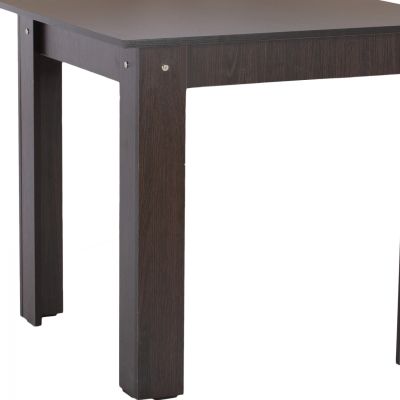 KITCHEN TABLE KELVIN, 110x80x77cmM WENGE, HM2428.02