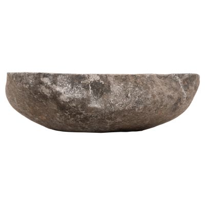 STONE SINK CARVED GREY COLOR 55x44x16Ηcm. HM4193