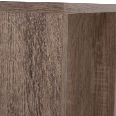 BOOKCASE SHAY HM8768.02 85X22X140 GRAY