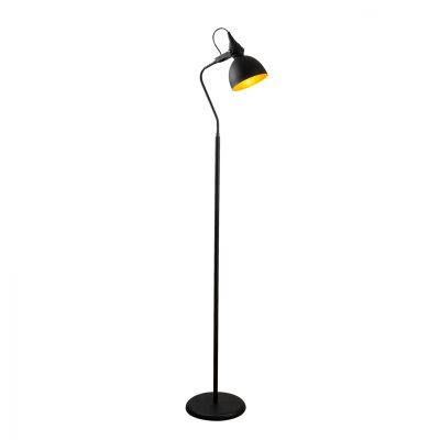 FLOOR LIGHT METALLIC BLACK HM7342 35x30x183 cm.