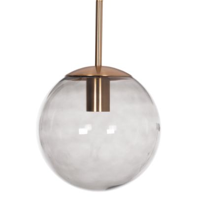 WALL SCONCE GYDA HM4473 METAL IN GOLD-GLASS 18x28x55Hcm.