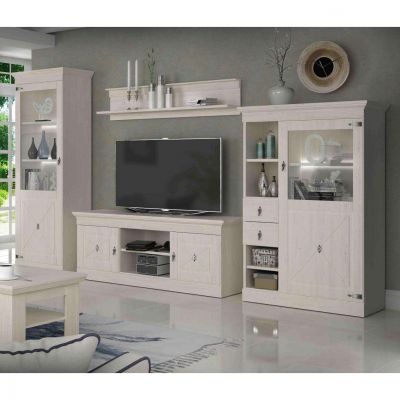 СТЕНЕН РАФТ КОПИЕ HM8852 БЯЛ АНТИЧЕН 141.7x21.9x31.1 см.