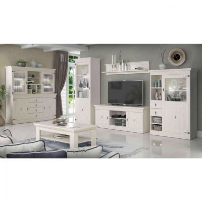 СТЕНЕН РАФТ КОПИЕ HM8852 БЯЛ АНТИЧЕН 141.7x21.9x31.1 см.