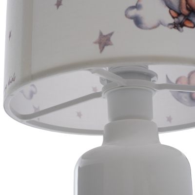 TABLE LAMP BALOO HM7577.07 KID'S ROOM FABRIC "CAP" Φ24x32H