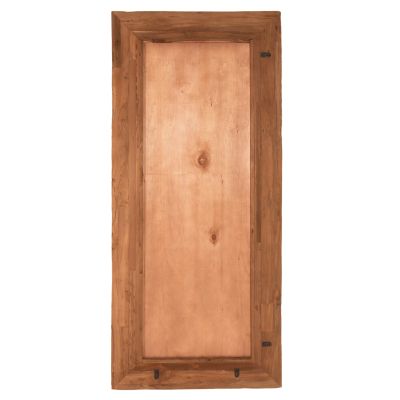 WALL MIRROR HM7942 RECYCLED TEAK WOOD FRAME 80x4x180Hcm.