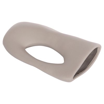 CERAMIC TABLE DECOR SEBOR HM4626.02 MATTE GREY 21x8x35.5Hcm.