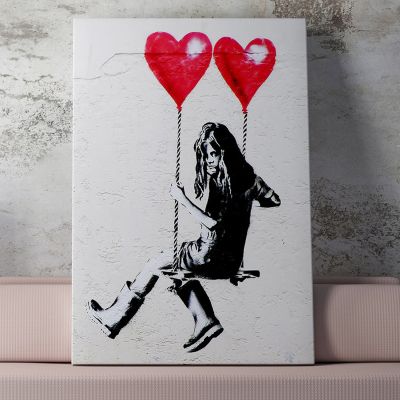 WALL PAINTING SERIES GOBI HM4813 PRINTED CANVAS 50x3(thickness)x70Hcm.
