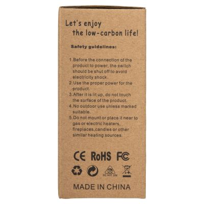 LIGHT BULB HM4189.03 LED FILAMENT 12W E27 2700K SMOKE