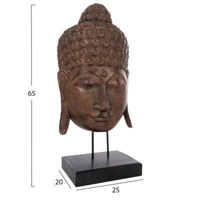 TABLE DECORATION HM7708 ALBASIA WOOD 32Χ30Χ65