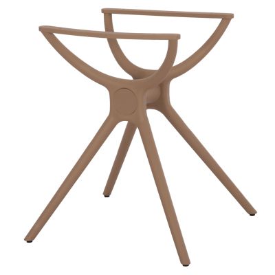 POLYPROPYLENE TABLE BASE CAPPUCCINO HM462.04 FOR TABLETOP 80X80cm.