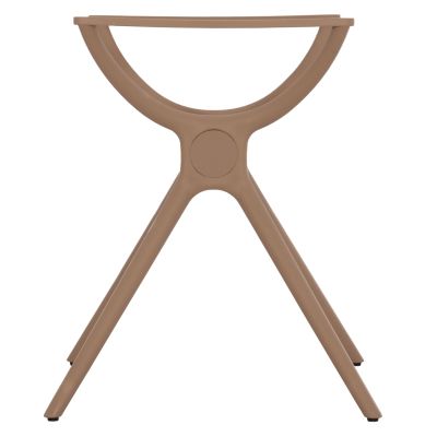POLYPROPYLENE TABLE BASE CAPPUCCINO HM462.04 FOR TABLETOP 80X80cm.