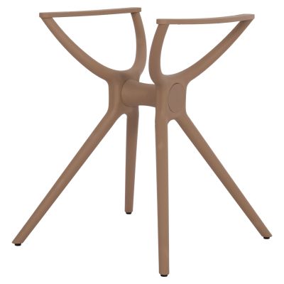 POLYPROPYLENE TABLE BASE CAPPUCCINO HM462.04 FOR TABLETOP 80X80cm.