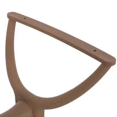 POLYPROPYLENE TABLE BASE CAPPUCCINO HM462.04 FOR TABLETOP 80X80cm.