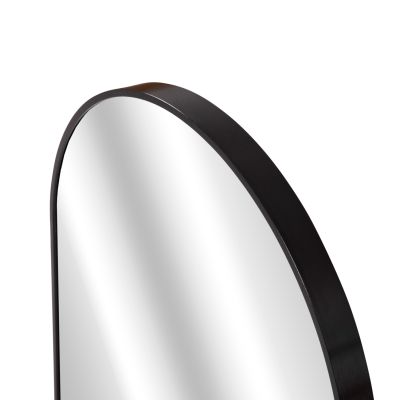 WALL MIRROR SERIES ARCHER HM4501 ALUMINUM FRAME IN BLACK 60x79,5Hcm.