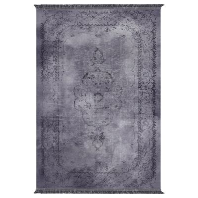 HM7675.01-GRAY, vintage carpet, JOSIANE, 160X230cm, fringes