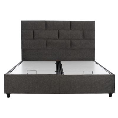 ЛЕГЛО HM627.20 SOLEDAD, МЯСТО ЗА СЪХРАНЕНИЕ, СИВ ПЛАТ, 160x200см