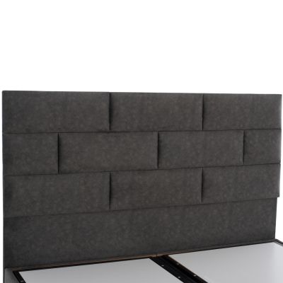 ЛЕГЛО HM627.20 SOLEDAD, МЯСТО ЗА СЪХРАНЕНИЕ, СИВ ПЛАТ, 160x200см