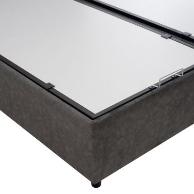 ЛЕГЛО HM627.20 SOLEDAD, МЯСТО ЗА СЪХРАНЕНИЕ, СИВ ПЛАТ, 160x200см