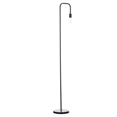 FLOOR STANDING LAMP KRAMER HM7535.11 METAL IN BLACK 23x169Hcm.