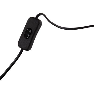 FLOOR STANDING LAMP KRAMER HM7535.11 METAL IN BLACK 23x169Hcm.