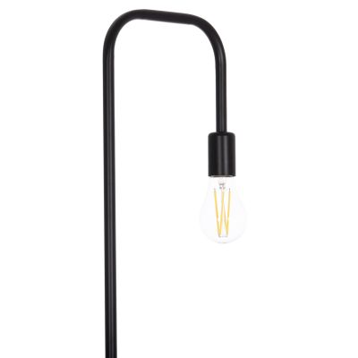 FLOOR STANDING LAMP KRAMER HM7535.11 METAL IN BLACK 23x169Hcm.