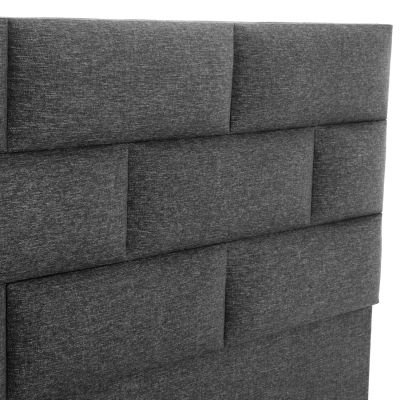 HM644.01 легло SOLEDAD, сив плат, 150x200