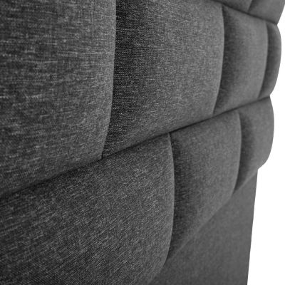 HM644.01 легло SOLEDAD, сив плат, 150x200