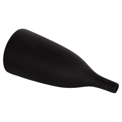 CERAMIC TABLE DECOR GALAD HM4635.02 BLACK MATTE Φ14x33.5Hcm.