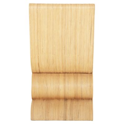 ARMCHAIR CURVY LOUNGE2 HM9885 NATURAL RATTAN 46x66x86Hcm.