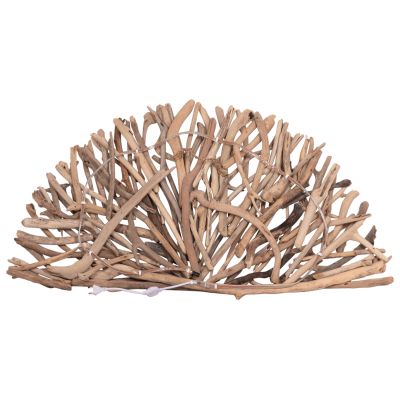 DECORATIVE WALL SCONCE DREAMER2 HM4428 DRIFTWOOD WITH LED STRIP 120x60x7(thickness)cm.