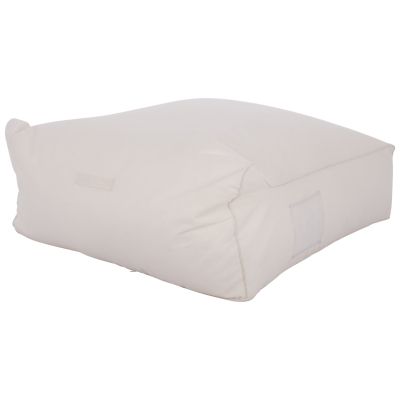 ΠΟΥΦ YAMIN 2ΑΤΟΜΩΝ ΜΕ TEXTILENE 600gr/m2 2X1 ΛΕΥΚΟ HM5773.11 140x140x40-60Υεκ.