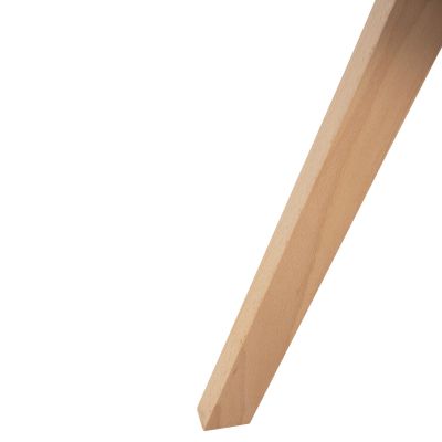 ТРАПЕЗНО КРЕСЛО DEW HM9848.05 МАТЕРИАЛ И PU В ЗЕЛЕНО-БУК КРАКА 56,5x62x81,5Hcm.