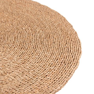 ROUND RUG CRATER HM7849 MENDONG GRASS IN NATURAL COLOR Φ150cm.