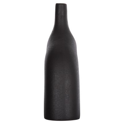 CERAMIC TABLE DECOR SERIES ISIL HM4601.02 MATTE BLACK 35x10x32.5Hcm.