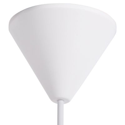 CEILING PENDANT KIDS' LAMP LEPTIR HM4705.01 METALLIC CAP IN PINK-WHITE Φ23x70Hcm.