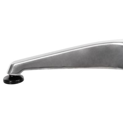 БАЗА ЗА МАСА HM449.01 АЛУМИНИЕВА В ХРОМИРАН КРЪСТ 28,5x28,5cm.- РАЗМЕРИ НА КРАКА: 54x54x68Hcm.