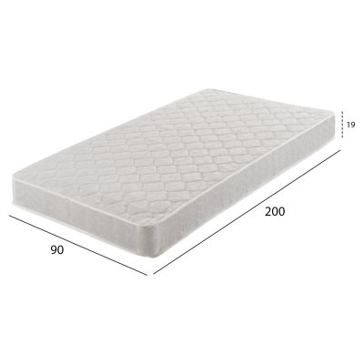 MATTRESS WITH CONTINUOUS SPRING HM669.07 DOUBLE-SIDED 90x200cm.