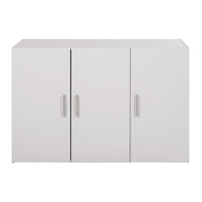 UPPER CABINET FOR 3-LEAF WARDROBE ALIVIA HM351.05 MELAMINE IN WHITE 90,2x42x60Hcm.