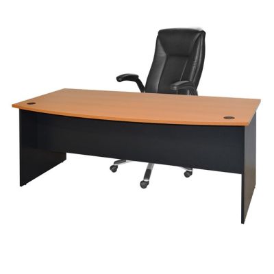 Professional office 180x93.5x74.6 Executive HM2017.01 Grey-Oak color