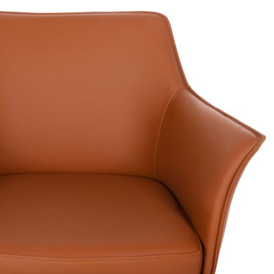 ТРАПЕЗЕН КОМПЛЕКТ 7БР. HM11974 МАСА ИЗГЪНАТА И 6 КРЕСЛА HELM(CAMEL)