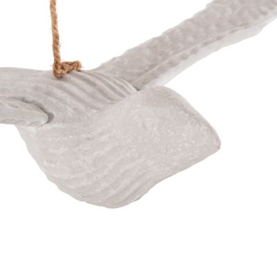 PENDANT DECORATION SEAGULL HM4301 ALBASIA WOOD IN WHITEWASH 65x40x16-96H cm.