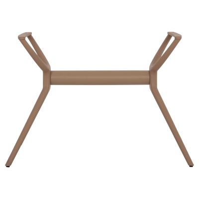 POLYPROPYLENE-METAL TABLE BASE CAPPUCCINO HM463.04 FOR TABLETOP 120X80cm.