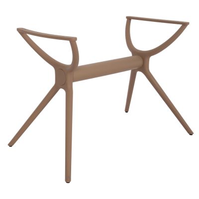 POLYPROPYLENE-METAL TABLE BASE CAPPUCCINO HM463.04 FOR TABLETOP 120X80cm.