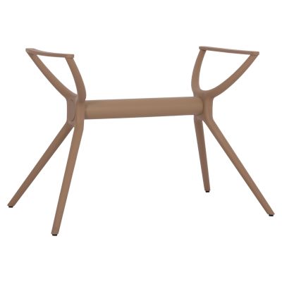 POLYPROPYLENE-METAL TABLE BASE CAPPUCCINO HM463.04 FOR TABLETOP 120X80cm.